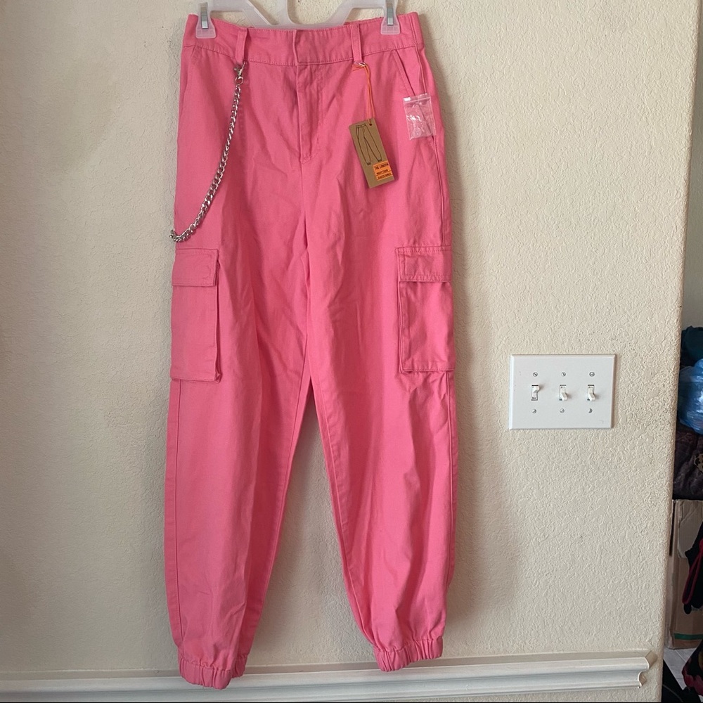 Forever 21 Londyn Wallet Chain Cargo Joggers ✨